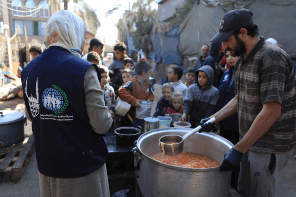 Palestine food distribution