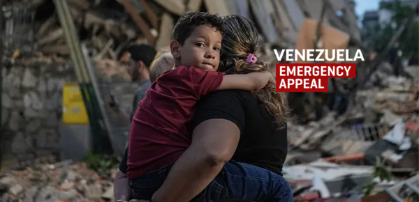 VENEZUELA EMERGENCY APPEAL BANNER